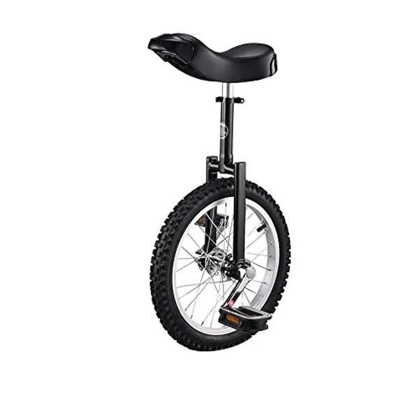 QQY Unicycle - Black, 24 inch