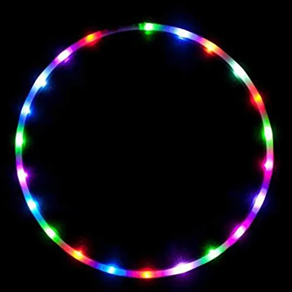 POHOVE LED Hula Hoops - Multicolor Light-Up Hoops for All Ages