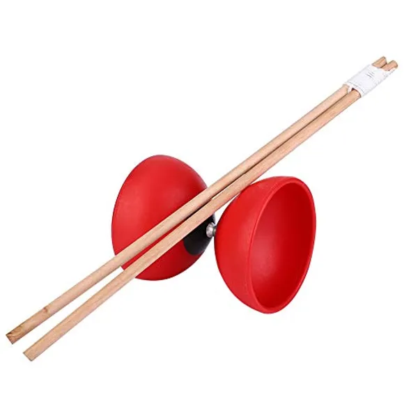 Jester Diabolo Set - Red