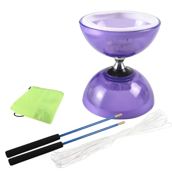 SagaSave Triple Bearing Diabolo - Purple