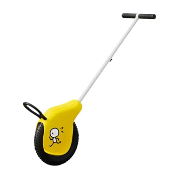 Kids 12" Push Unicycle - Yellow