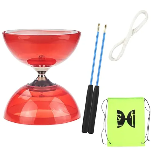 TopHomer Triple Bearing Diabolo - Red