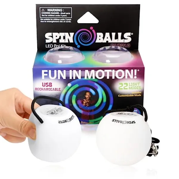 Spinballs Glow.0 LED Poi