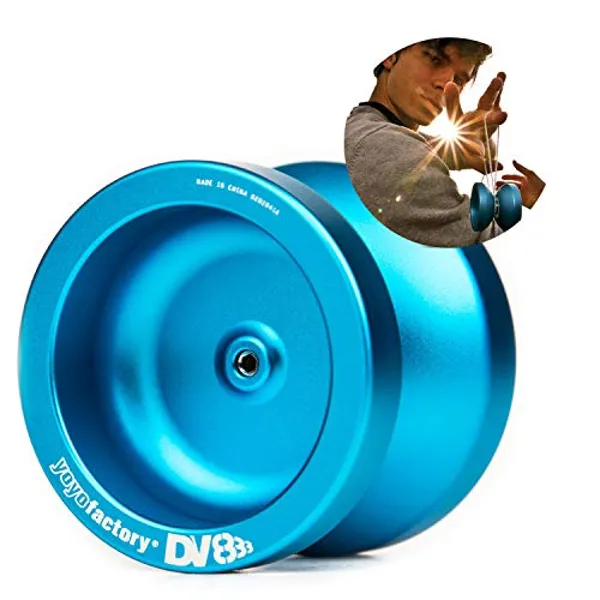 YoyoFactory DV888 Metal Yo-Yo - Blue