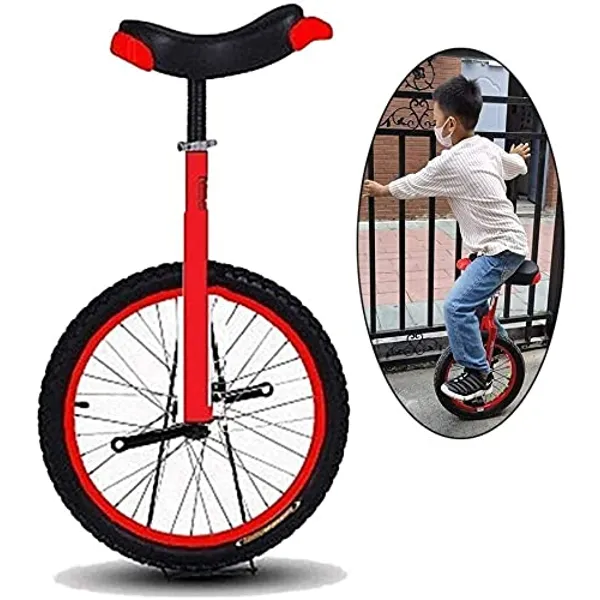 Red Wheel Unicycle 16"/18"/20"