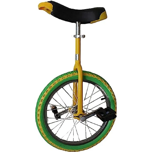 ELzEy Green Unicycle - Adult Acrobatic Bike