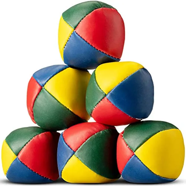 Multicoloured Juggling Balls by HOT BARGAINS