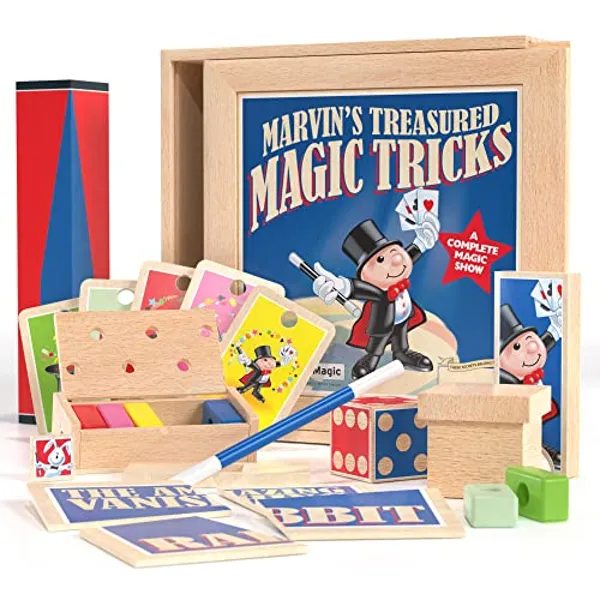 Marvin's Magic - Treasured Tricks Wooden Set for Kids