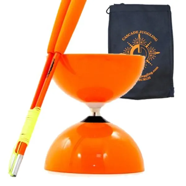 Juggle Dream and Cascade Juggling Orange Big Top Diabolos Set